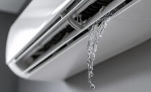 AC water leak
